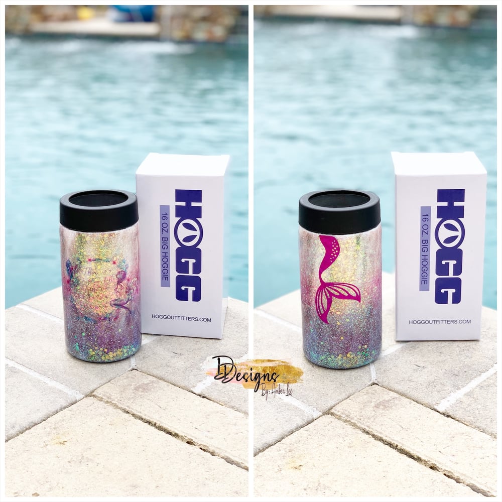 Image of Stainless steel koozie