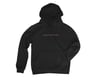 shred or drop dead. embroidered hoodie.