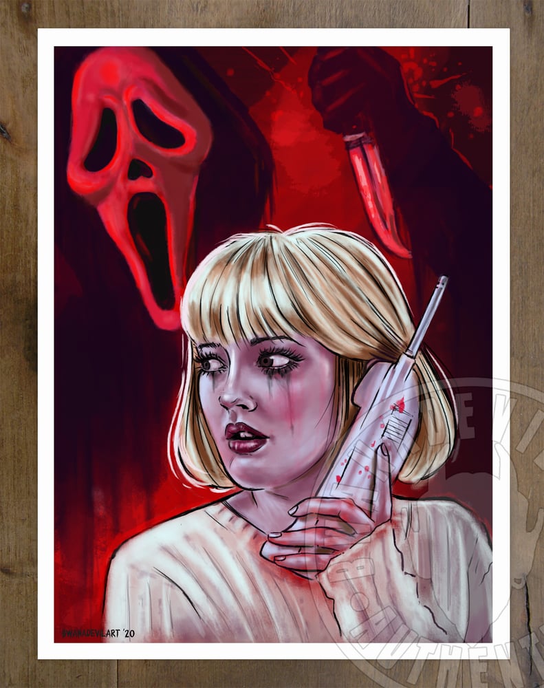 Image of Scream (Casey Becker) Art Print 9x12 in.