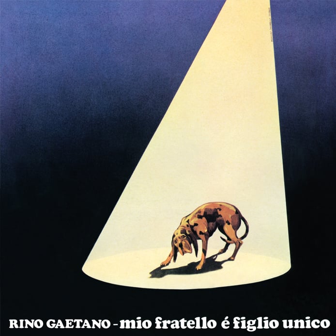 COM115 // RINO GAETANO - MIO FRATELLO E' FIGLIO UNICO (VINILE 33 GIRI / 12 POLLICI)