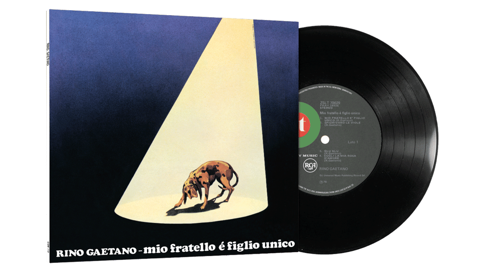 COM115 // RINO GAETANO - MIO FRATELLO E' FIGLIO UNICO (VINILE 33 GIRI / 12 POLLICI)