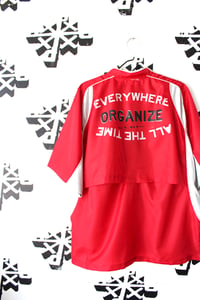 Image of ORGANIZE top in red 