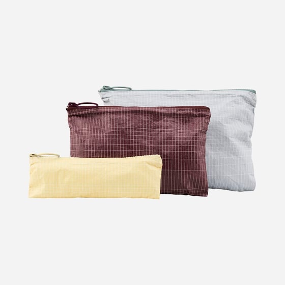 Image of Monograph set of 3 zip bags - 40% off