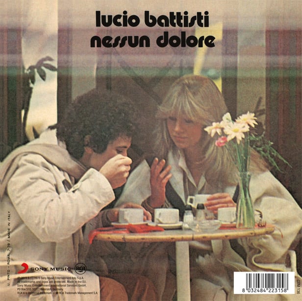 COM136 // LUCIO BATTISTI - Nessun Dolore / Una Donna Per Amico (VINILE 45  GIRI / 7 POLLICI)