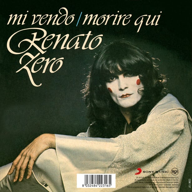 COM137 // RENATO ZERO - Mi Vendo / Morire Qui (VINILE 45 GIRI / 7 POLLICI)