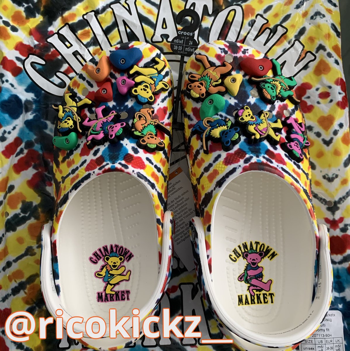 Crocs x grateful discount dead