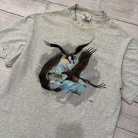 Image 2 of Vintage Badlands Eagle Fishing Tee - L