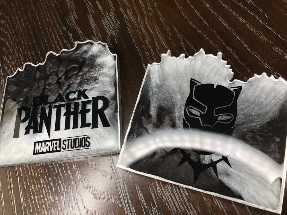 Image of Black Panther Coasters