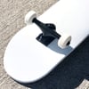 White Complete Skateboard