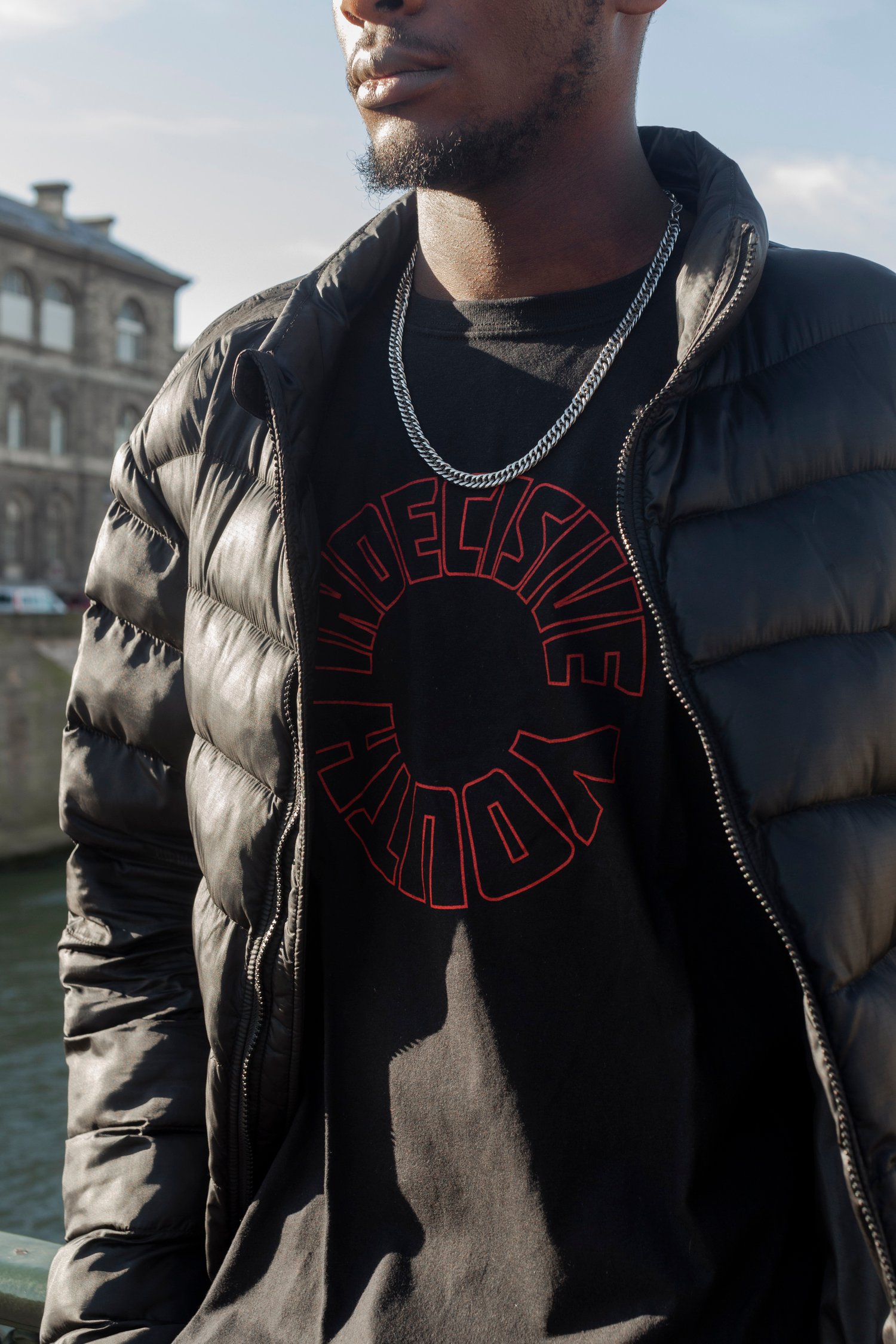 Indecisive Youth Logo T-Shirt Black