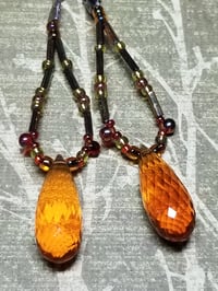 Image 3 of Citrine Beaded Earrings