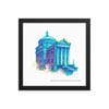 NYC Pride: Earl Hall (Framed Art Print)