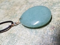 Image 1 of Aventurine and Crystal Necklace 