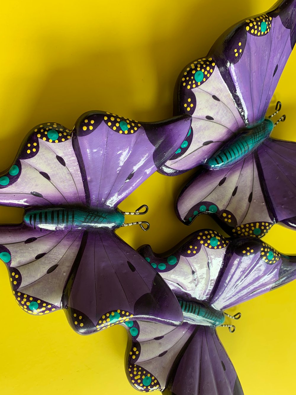 Lavender Butterfly Set