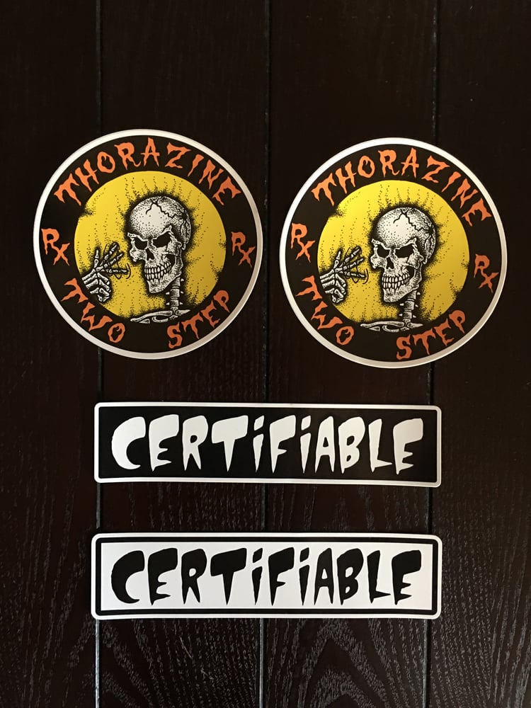 Image of Certifiable Sticker 4 Pack