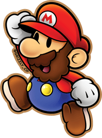 Super (Kraft) Paper Mario - Sticker!