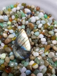Image 2 of Electroformed Labradorite Ring size 8.5