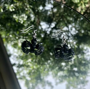 Simple Spider Earrings