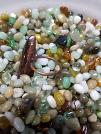 Image 2 of Electroformed Tiger Eye Ring 