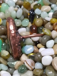 Image 2 of Eletroformed Tigers Eye Ring size 6