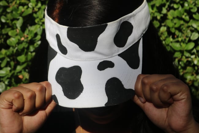 Hand-Painted Cow 2024 Hat