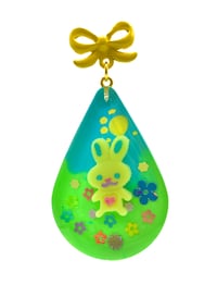 Image 5 of Bunny Flower Fields Statement earrings
