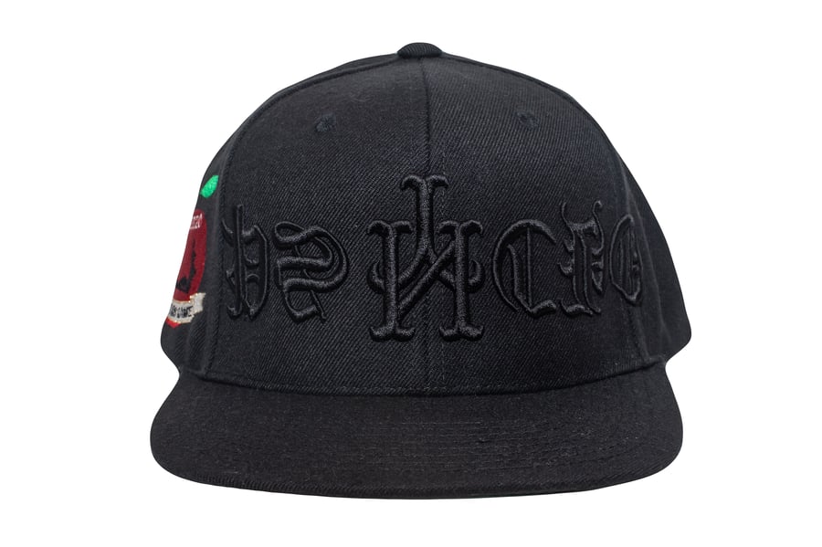 Image of Black/Blck Upside Down Psycho SnapBack