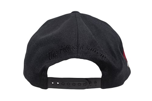 Image of Black/Blck Upside Down Psycho SnapBack 