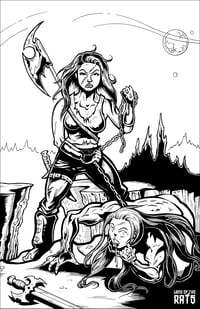 Image 1 of Land of the Rats “The Woman from Iltharra” poster