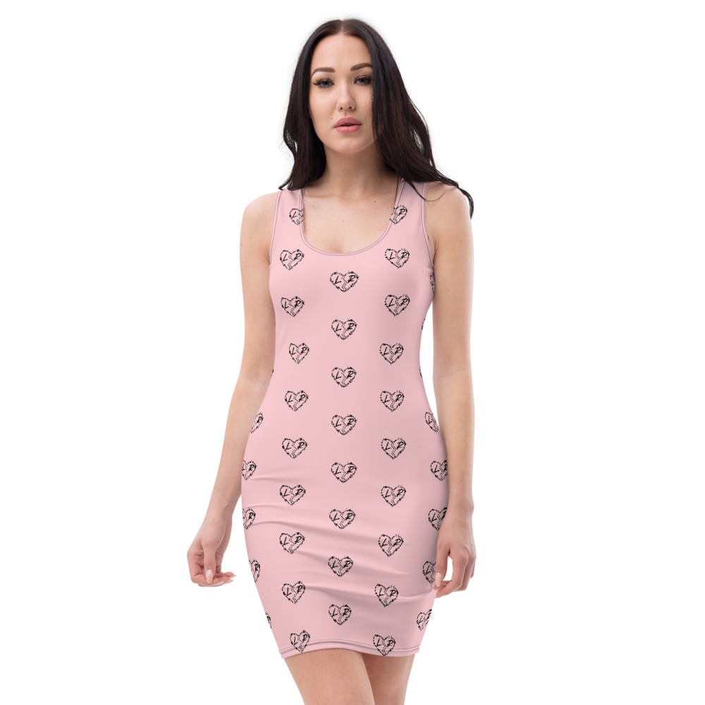 Image of Barbed Wire Barbie | All-Over Print Dress
