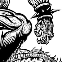 Image 3 of Land of the Rats “The Soildweller” poster (black and white)