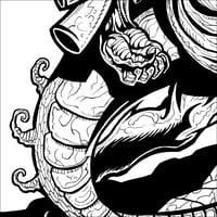 Image 4 of Land of the Rats “The Soildweller” poster (black and white)