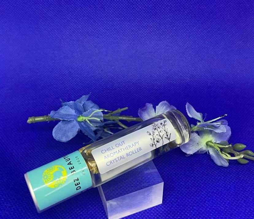 Image of CHILL OUT AROMATHERAPY CRYSTAL ROLLERS