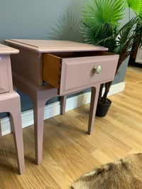 Image 3 of Stag bedside tables in Farrow & Ball