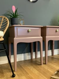 Image 5 of Stag bedside tables in Farrow & Ball