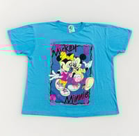 VTG 80s Mickey Mouse Disney Tee Sz L