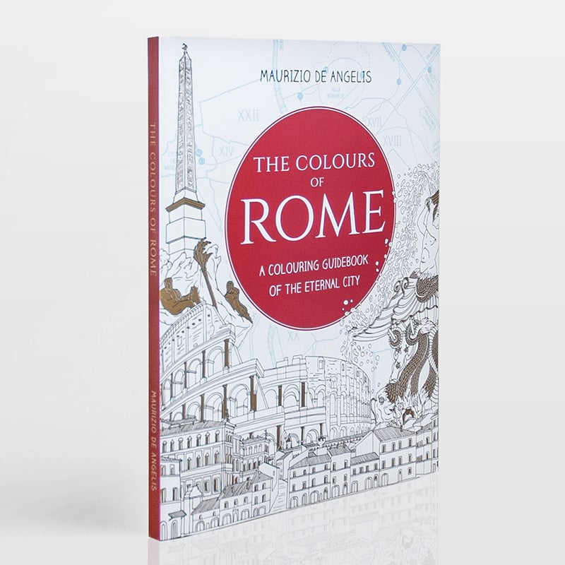 The Colours of Rome - Colouring Book