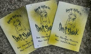 "Hag of Hythe in Shutshack". Grotesque illustrated poetry chapbook.