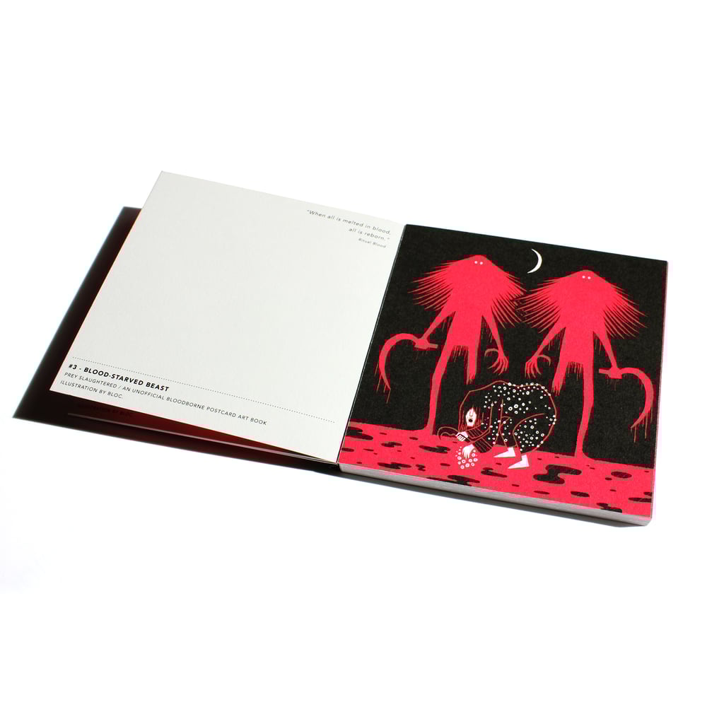 Prey Slaughtered: An Unofficial Bloodborne Postcard Art Book