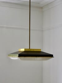 Image 1 of 25" Square Ceiling Pendant, Stilnovo Italy