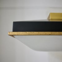 Image 4 of 25" Square Ceiling Pendant, Stilnovo Italy