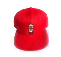 Image 1 of Red Character Logo SnapBack 
