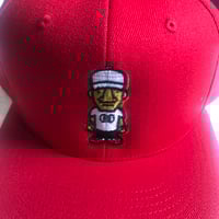 Image 2 of Red Character Logo SnapBack 