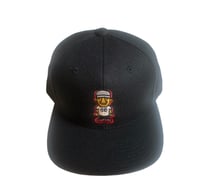 Image 1 of Black Character Logo SnapBack 
