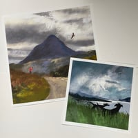 Image 2 of ‘Lochside Stroll’ archive quality print
