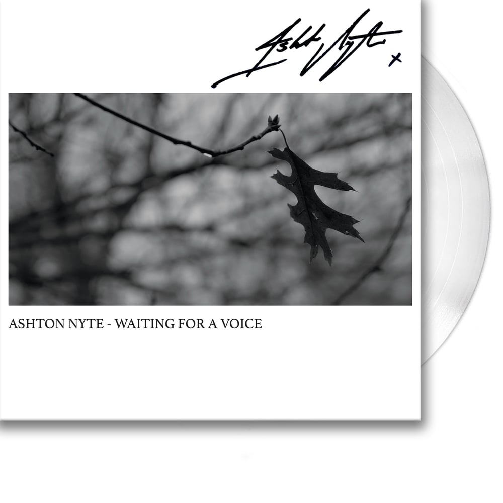 Image of Ashton Nyte - Waiting For A Voice (vinyl) [Limited Signed]