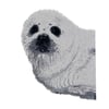 Seal Pup, Reduction Linocut
