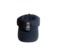 Image 1 of Navy Blue Character Logo Dad Hat