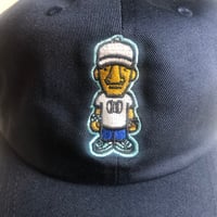 Image 2 of Navy Blue Character Logo Dad Hat