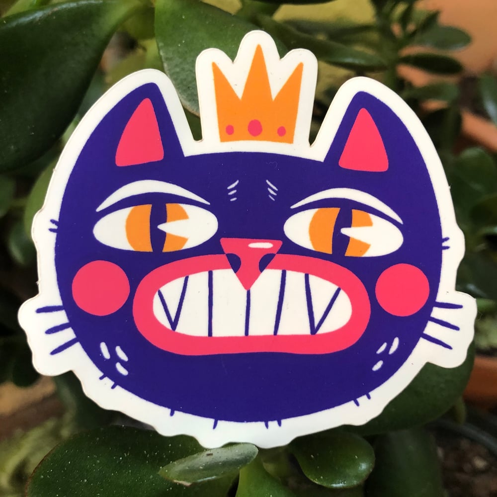 Image of King Gato sticker